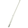 Asta per bandiera in acciaio inox con sfera - 61 cm - N°3 - comptoirnautique.com