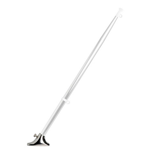 Support for Ø 20 mm flagpole - stainless steel - N°2 - comptoirnautique.com