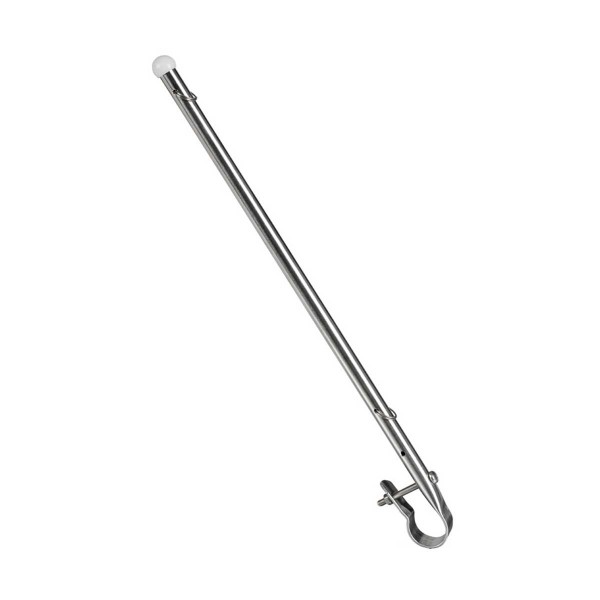 Mât de pavillon inox 40 cm pour tube Ø 22-25 mm - N°1 - comptoirnautique.com