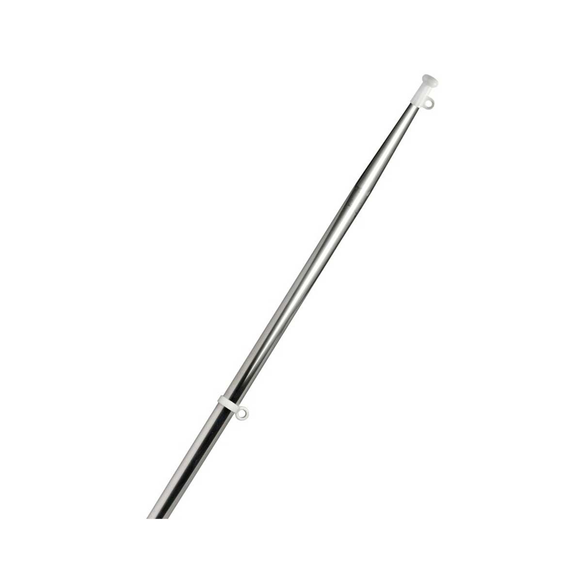 Mât de pavillon inox à section conique 40 cm - Ø 14 mm