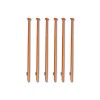 Hampe de pavillon bois - 60 cm - Ø 22 mm (x6) - N°1 - comptoirnautique.com