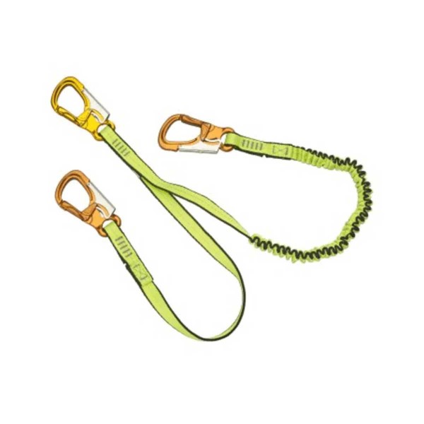 SNSM elastic lanyard - 3 aluminium snap hooks - N°2 - comptoirnautique.com