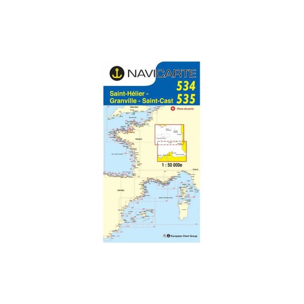 Folded nautical charts - English Channel - N°9 - comptoirnautique.com