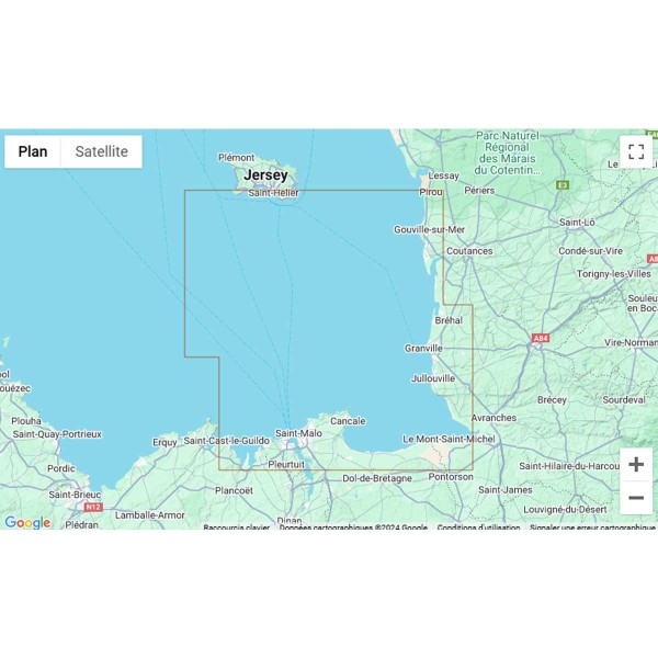 Folded nautical charts - English Channel - N°10 - comptoirnautique.com