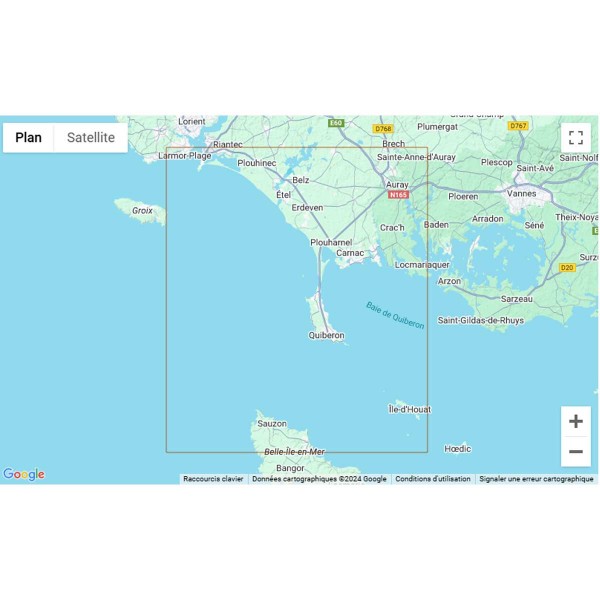 Carte marine pliée - Atlantique - N°10 - comptoirnautique.com