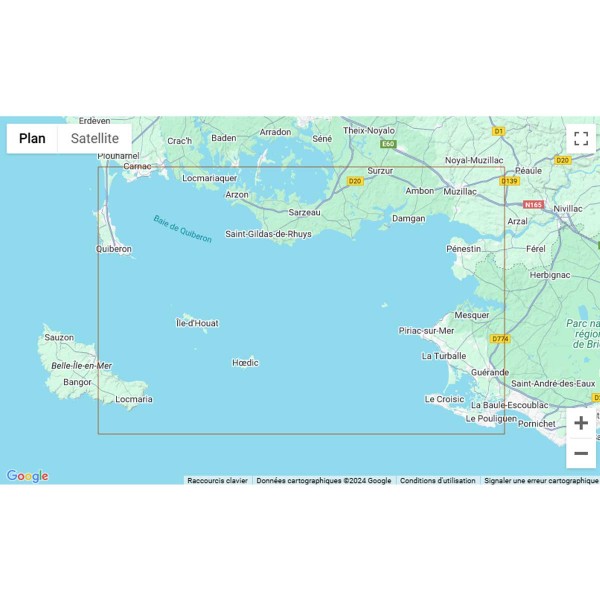 Folded nautical charts - Atlantic - N°14 - comptoirnautique.com