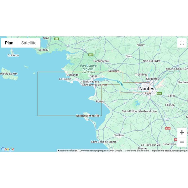 Folded nautical charts - Atlantic - N°16 - comptoirnautique.com