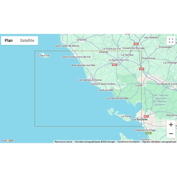 Folded nautical charts - Atlantic - N°20 - comptoirnautique.com