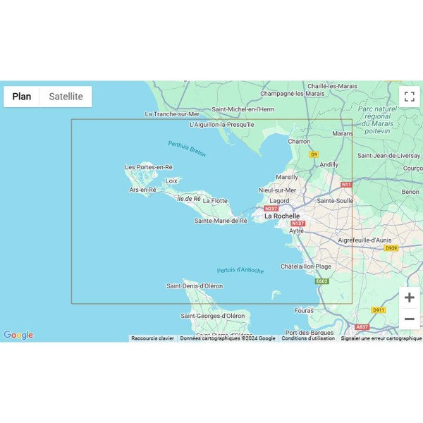 Folded nautical charts - Atlantic - N°22 - comptoirnautique.com