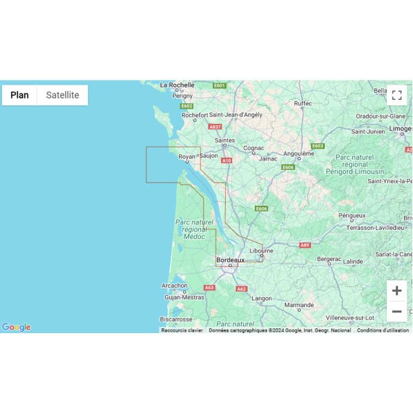 Folded nautical charts - Atlantic - N°26 - comptoirnautique.com