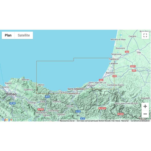 Folded nautical charts - Atlantic - N°30 - comptoirnautique.com