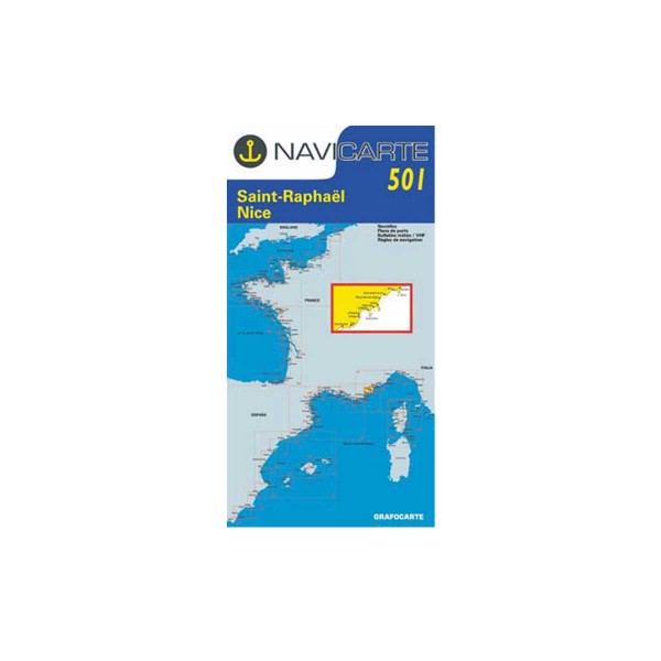 Folded nautical chart - Mediterranean (France) - N°3 - comptoirnautique.com