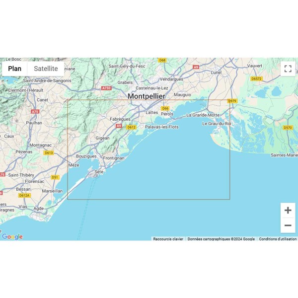 Folded nautical chart - Mediterranean (France) - N°16 - comptoirnautique.com