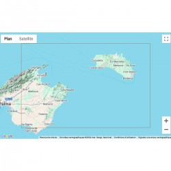Folded nautical charts -...