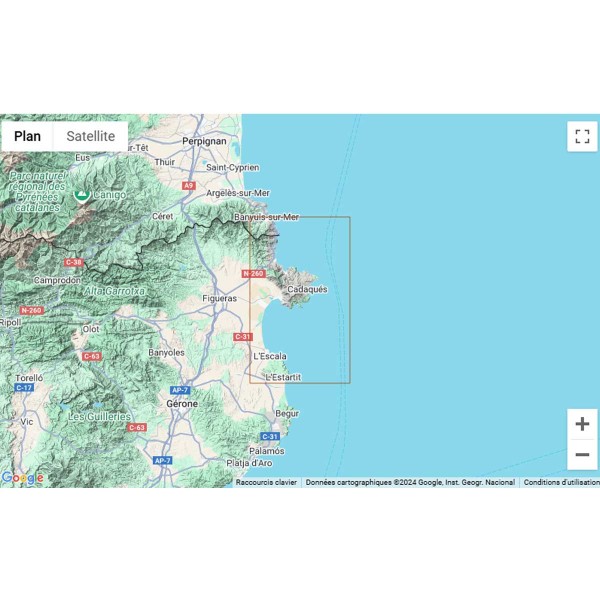 Folded nautical charts - Spain (Mediterranean) - N°6 - comptoirnautique.com