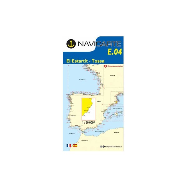 Folded nautical charts - Spain (Mediterranean) - N°7 - comptoirnautique.com