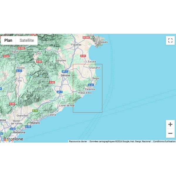 Folded nautical charts - Spain (Mediterranean) - N°8 - comptoirnautique.com