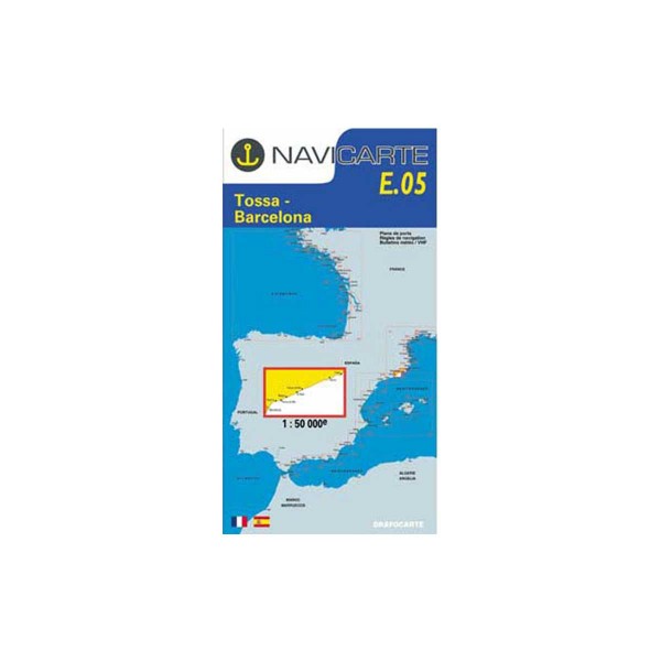 Folded nautical charts - Spain (Mediterranean) - N°9 - comptoirnautique.com