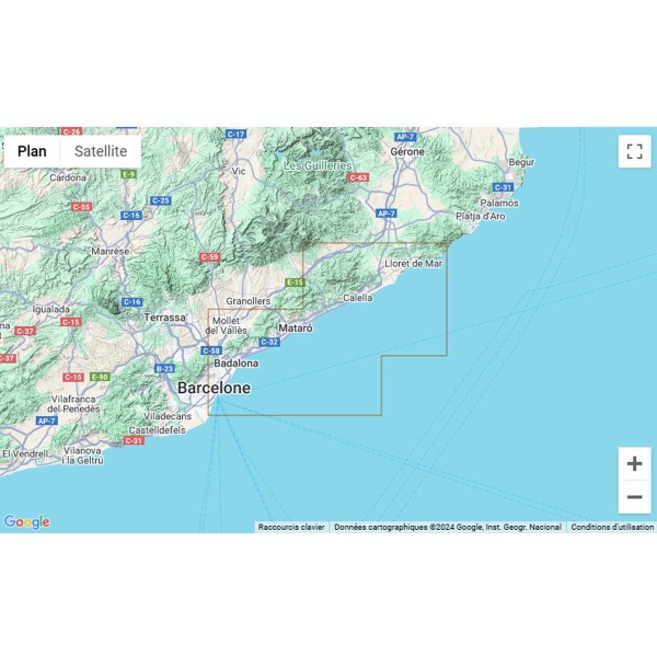 - Cartas náuticas dobradas Espanha (Mediterrâneo) - N°10 - comptoirnautique.com