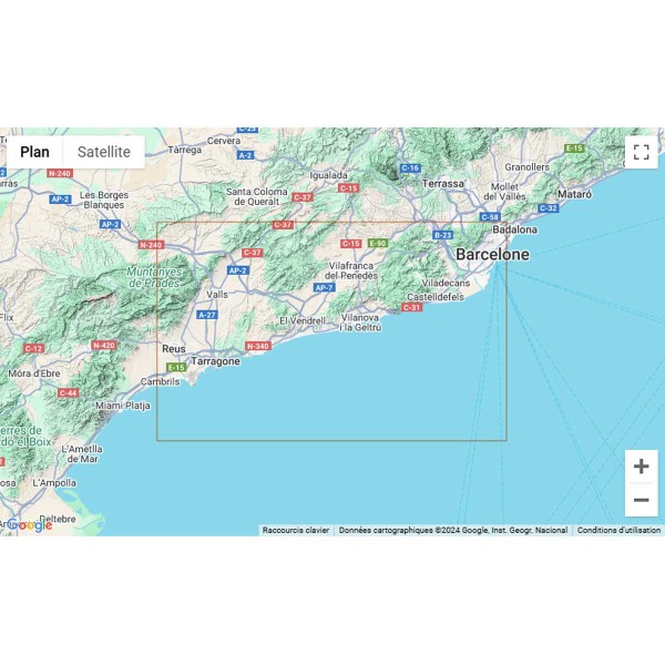 Folded nautical charts - Spain (Mediterranean) - N°12 - comptoirnautique.com