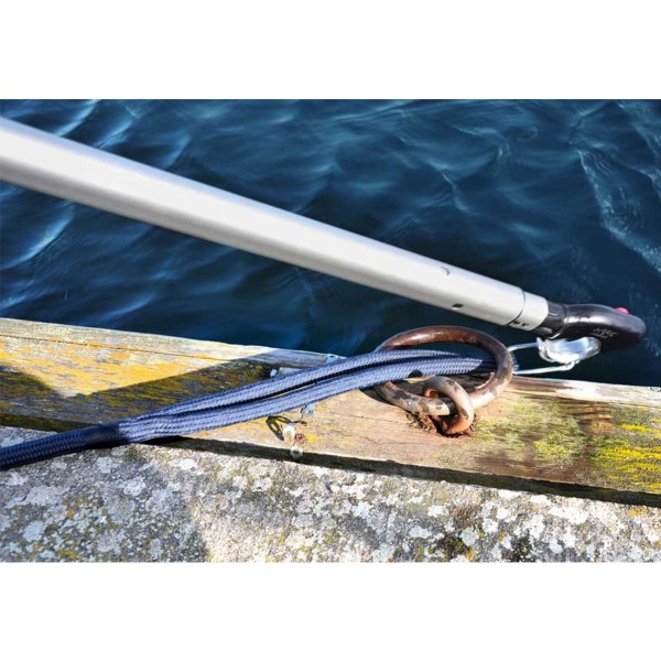 Telescopic boat hook-mooring lines - N°10 - comptoirnautique.com