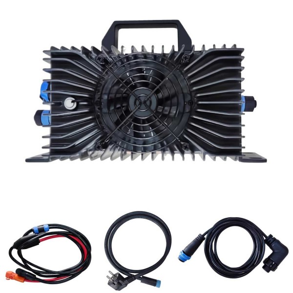 Chargeur pour batterie E60/E163 contenu pack - N°1 - comptoirnautique.com