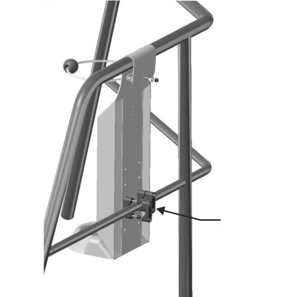 Supporto da balcone per asta gonfiabile IOR - N°4 - comptoirnautique.com