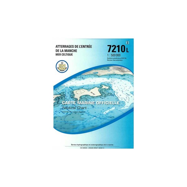 Carte marine pliée SHOM - Hauturière 7270L : de Casablanca au Cap Juby - 1 : 1 000 000 - N°19 - comptoirnautique.com