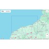 Carte marine pliée SHOM - Manche - 7417L : Abords de Fécamp et de Dieppe - Du Cap d'Antifer à Dieppe zone de navigation - N°2 - comptoirnautique.com