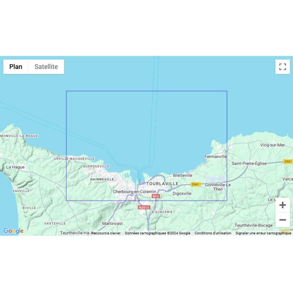 - --Carta náutica dobrada SHOM Manche Cotentin et Iles Anglo Normandes - N°8 - comptoirnautique.com