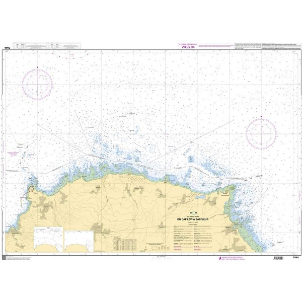 - --Carta náutica dobrada SHOM Manche Cotentin et Iles Anglo Normandes - N°51 - comptoirnautique.com