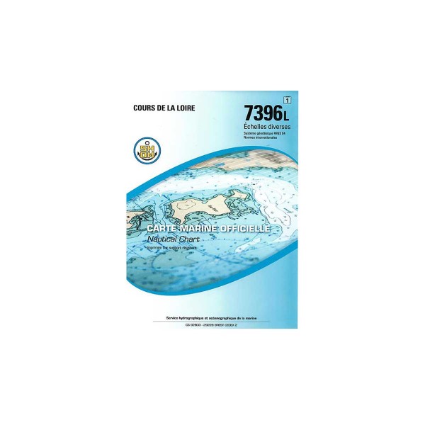 - - Carta náutica dobrada SHOM Atlantique Estuário do Loire e Vendée - N°10 - comptoirnautique.com