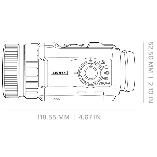 Câmara marítima digital portátil de visão nocturna Aurora Pro - N°12 - comptoirnautique.com