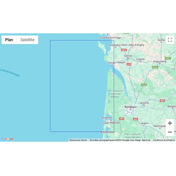 SHOM folded nautical chart - Atlantic - West coast of France - N°11 - comptoirnautique.com