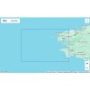 Carte marine pliée SHOM 7066L : De l'île Vierge à la Pointe de Penmarc'h - Abords de Brest zone de navigation - N°2 - comptoirnautique.com