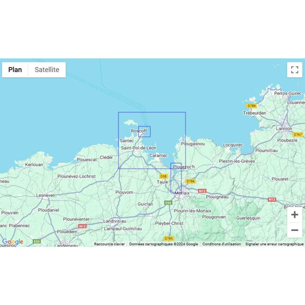 SHOM folded nautical chart - North Brittany - Brest and Saint-Malo areas - N°11 - comptoirnautique.com