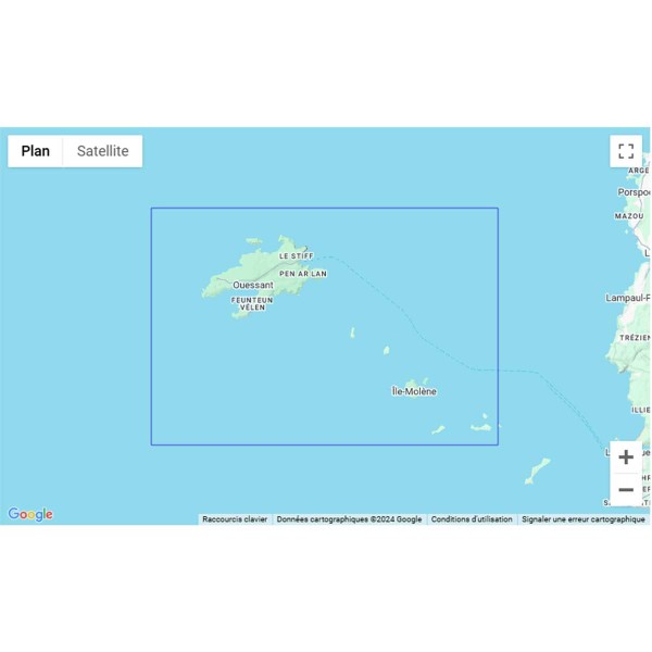 SHOM folded nautical chart - North Brittany - Brest and Saint-Malo areas - N°20 - comptoirnautique.com