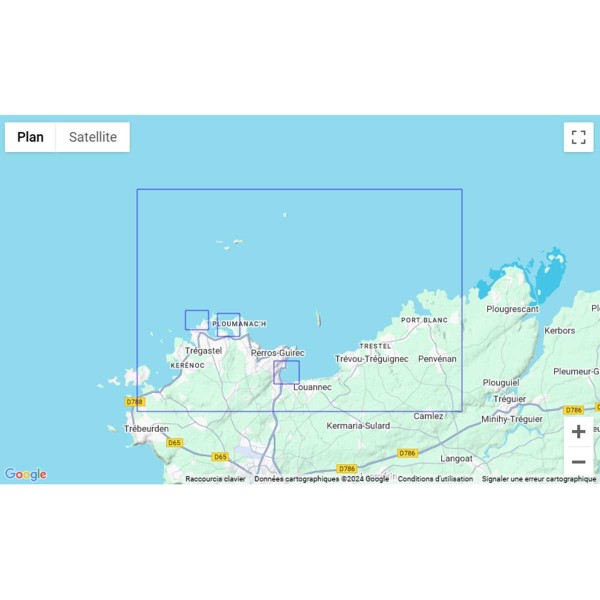 - --Carta náutica dobrada SHOM Norte da Bretanha Zona de Brest e Saint Malo - N°26 - comptoirnautique.com