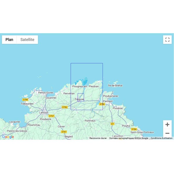 SHOM folded nautical chart - North Brittany - Brest and Saint-Malo areas - N°29 - comptoirnautique.com