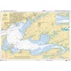 Carte marine pliée SHOM 7400L : Rade de Brest dépliée - N°3 - comptoirnautique.com