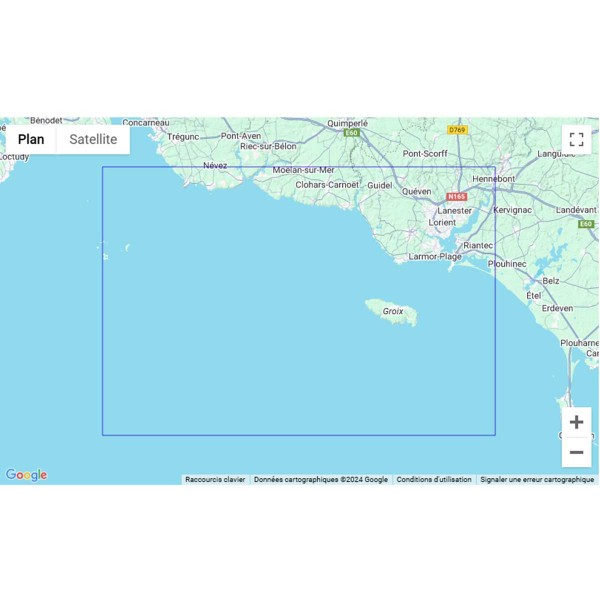 - - Carta náutica SHOM plegada Bretaña Meridional Golfo de Morbihan y bahía de Quiberon - N°2 - comptoirnautique.com