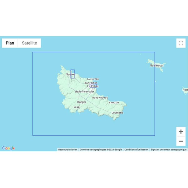 SHOM folded nautical chart - Southern Brittany - Gulf of Morbihan and Quiberon Bay - N°35 - comptoirnautique.com