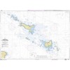 Carte marine pliée SHOM 7143L : Abords des Îles de Houat et de Hoëdic dépliée - N°3 - comptoirnautique.com