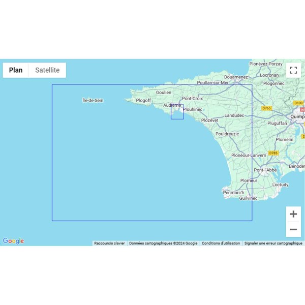 SHOM folded nautical chart - Southern Brittany - Gulf of Morbihan and Quiberon Bay - N°47 - comptoirnautique.com