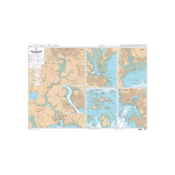 SHOM folded nautical chart - Southern Brittany - Gulf of Morbihan and Quiberon Bay - N°57 - comptoirnautique.com