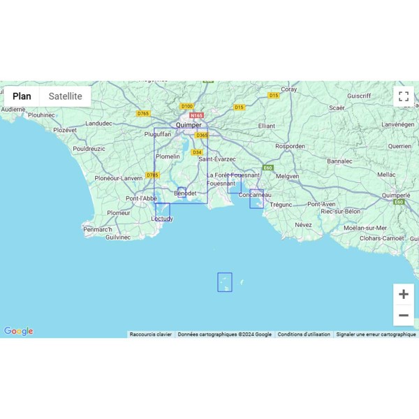 - - Carta náutica SHOM plegada Bretaña Meridional Golfo de Morbihan y bahía de Quiberon - N°56 - comptoirnautique.com