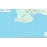 Carta nautica piegata SHOM - Bretagna meridionale - Golfo di Morbihan e Baia di Quiberon