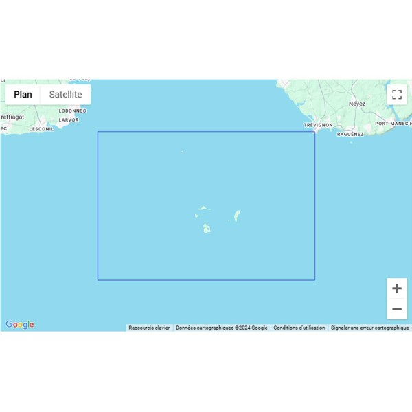 SHOM folded nautical chart - Southern Brittany - Gulf of Morbihan and Quiberon Bay - N°64 - comptoirnautique.com