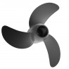 Left-rotating aluminum propeller for Navy 6.0 Evo engines