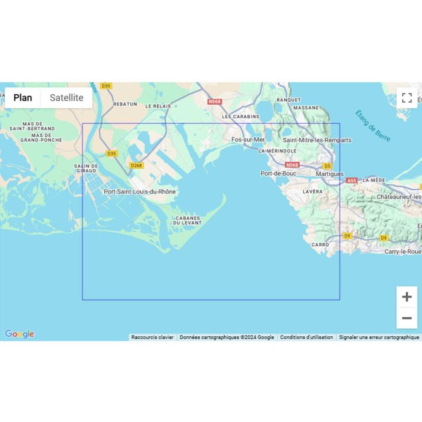 Carte marine pliée SHOM - Méditerranée - Littoral Ouest (Port-Barcarès à Marseille) - N°2 - comptoirnautique.com